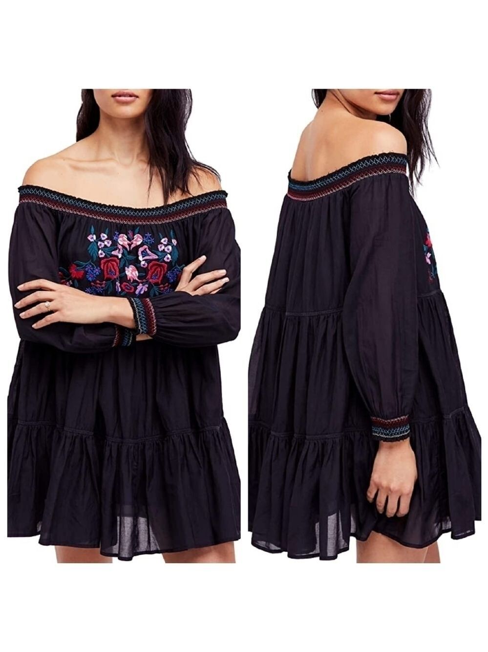 NWT Free People S SMALL Sunbeams Mini Dress
